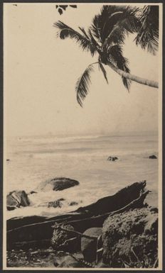 Sea view, Fiji, 1929