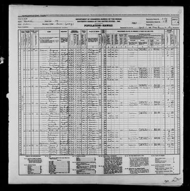 1940 Census Population Schedules - Hawaii - Honolulu County - ED 2-94