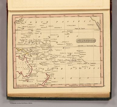 Polynesia. Fenner Sc., Paternoster Row. (London, Joseph Thomas, 1835)