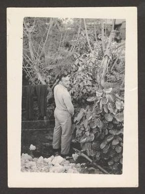 [Man at Bush]
