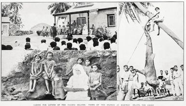 Caring for lepers of the Pacific Islands: views of the station at Makogai island, Fiji group