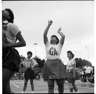 Photographs taken at Haitaitai Netball Courts, Wellington