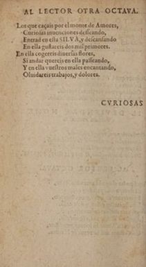 La silva cvriosa