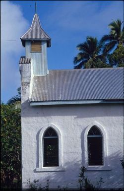 Ziona Tapu church, Atiu.