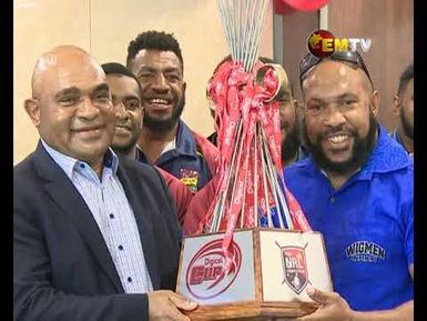 Hela Wigmen visit Sponsor