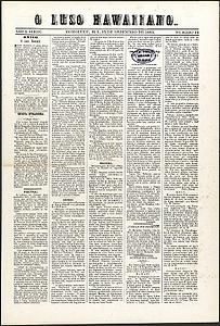 O Luso Hawaiiano December 15, 1885