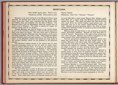 (Text Page) Montana.