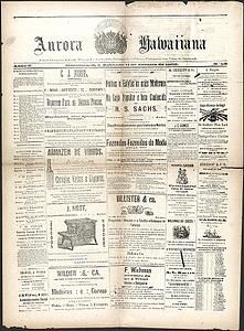 Aurora Hawaiiana January 11, 1890