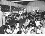 Native congregation in the Carlos Island church, summer 1947