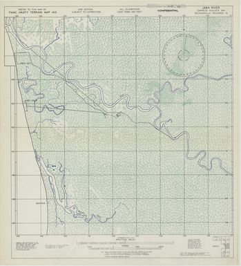 Map of Jaba River