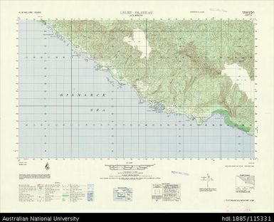 Papua New Guinea, New Ireland, Lelet Plateau, Series: AMS T795, Sheet 6147 I, 1965, 1:50 000