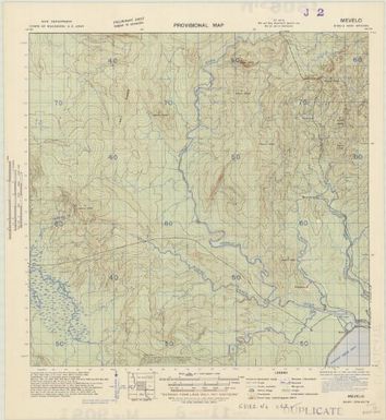 New Britain, provisional map (Mevelo)