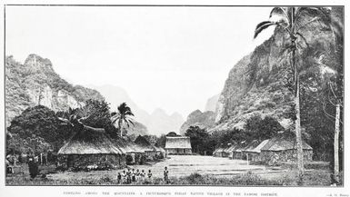 Nestling Among The Mountains: A Picturesque Fijian Native Village in the Namosi District