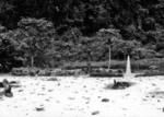 Monument on beach