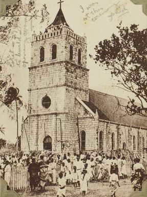 St Michael's Catholic Church in Lapaha, Tonga