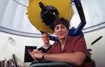 Students at the Keck Observatory in Hawaii.