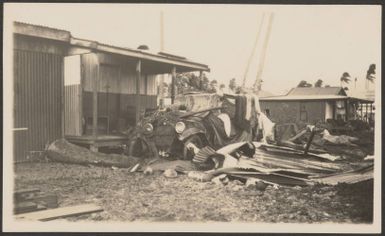 Hurricane damage at Labasa, December 1929