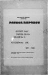 Patrol Reports. Gulf District, Beara, 1957-1958