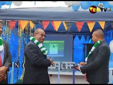 E LIBRARY LAUNCHED