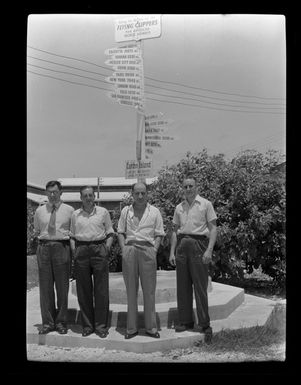 Pan American Airways Polar Flight, Kanton Island, Kiribati