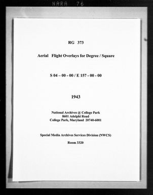 Overlay indexes for degree square 04S157E