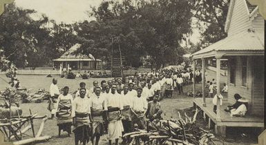 Royal feast? in Tonga, 1928