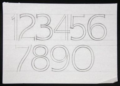 Churchward Type Style Light Sketch