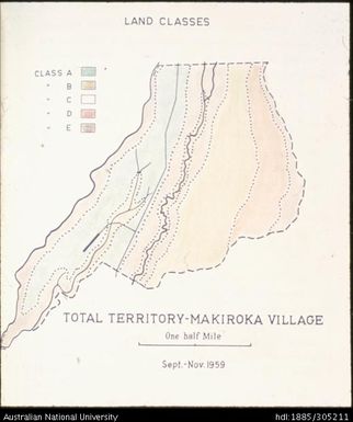 Notofuna land uses