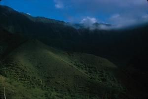 [Valley landscape on Kauai Island, United States]