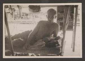 [Tyler Terry Laying on Cot]
