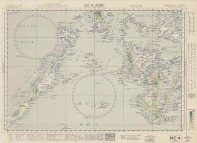 Australian aeronautical map: Cebu (Sheet NC4)