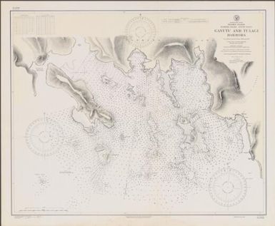 Gavutu and Tulagi Harbors, Florida Island, south coast, Solomon Islands, South Pacific Ocean : from British surveys between 1895 and 1910 / Hydrographic Office, U.S. Navy