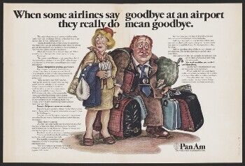 When some airlines say goodbye at an airport they really do mean goodbye.