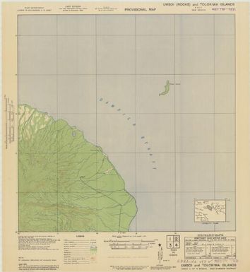 New Britain, provisional map (Umboi & Tolokiwa Islands 2 , )