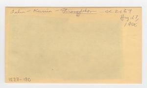 [Strongylodon in Hawaii, envelope IE27-180]