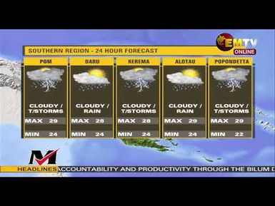 NATIONAL EMTV NEWS | 6PM | MONDAY 17th NOVEMBER, 2025