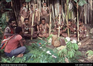 Christmas gift exchange at Bulong longhouse