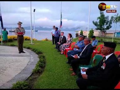 ALOTAU COMMEMORATES ANZAC DAY.