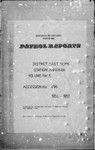 Patrol Reports. East Sepik District, Angoram, 1956 - 1957