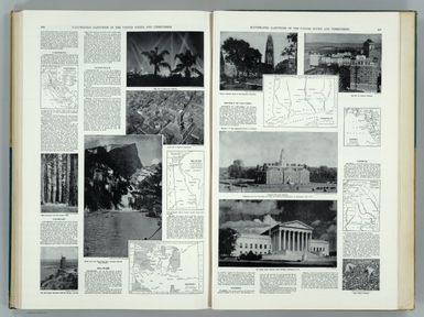 (Text Page) Illustrated Gazetteer of the United States and Territories (continued).