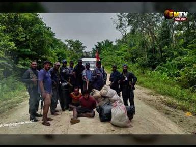 POLICE CONFISCATE MARIJUANA