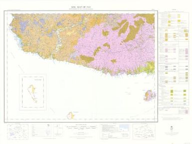 The soil resources of the Fiji Islands: Soil map of Fiji (1:126,720), sheet 6 (Sheet 1.6)