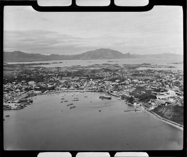 Aerial view of Noumea, New Caledonia