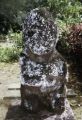 French Polynesia, stone sculpture in Papeete