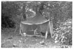 The anthropologist's tent (after Malinowski) ; on the beach at Futu.