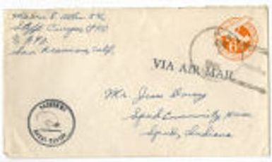 Letter from Marvin E. Allen to Jesse Dorsey, August 1, 1945.