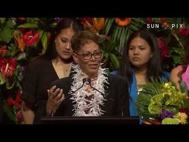 Pacific Service Excellence Award Winner Moana Connects speech | SunPix Awards 2022