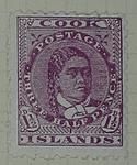 Stamp: Cook Islands One and a Half Pence