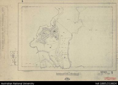 Papua New Guinea, Mendi, Sheet 1, 1:4 000