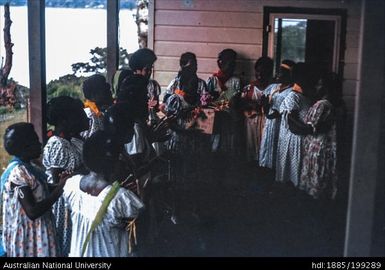 Nurses at Doctors' House, Christmas 1965